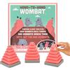 Exploding Kittens Hand to Hand Wombat - Fast-Paced Party Game of Tower Building and Secret Sabotage - A Social Deduction Challenge for 3-6 Players Ages 7+ - Fun For Family Game Nights
