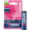 Labello Caring Beauty Lip & Cheek Pink SPF30 4.8 g, Burrocacao labbra e guance colorato rosa 4,8 g Protezione per le