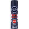 Nivea (Beiersdorf SpA) Nivea Men Dry Impact Deodorante Spray 150 ml, uomo per 72h di protezione antitraspirante ml