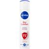 Nivea (Beiersdorf SpA) Nivea Deodorante Spray Dry Comfort 150 ml, donna antitraspirante per 72h testato ml