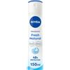 Nivea (Beiersdorf SpA) Nivea Fresh Natural Deodorante Spray 150 ml, antitraspirante per una protezione 48h ml