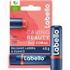Labello Caring Beauty Lip & Cheek Coral SPF30 4.8 g, Burrocacao labbra e guance colorato corallo 4,8 g Protezione per le