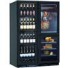 Frigo vetrina per Vino + armadio conservazione salumi. Capacità 160 bottiglie - Dim.cm. 121x70x180,4H.