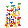 Relaxdays Pista delle Biglie, Set da 120 Accessori, Giocattolo Bambini dai 3 Anni, 75 Costruzioni e 45 Palline, Colorate