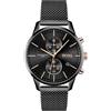 HUGO BOSS Orologio uomo in acciaio cassa 42mm, movimento al quarzo