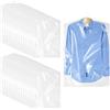 Ysimple 30 Copriabiti Antipolvere, Trasparenti Copertura Vestiti 60x90cm, Copri Abiti da Armadio, Sacchetti Porta Abiti in Plastica, Copri Abiti Anti Polvere, per Camicie, Giacche, Maglioni, Abiti