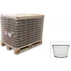 WECK Vasetto vetro cilindrico 370 ml senza coperchio in thermopallet 936 pezzi (minimo 936 pezzi)