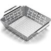 Weber piccolo vassoio per verdura in acciaio inox cm 19x19x5h