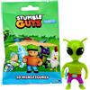 Generisch Stumble Guys - Personaggi da collezione 3D, serie 2, in cristallo cromato, a scelta (figura 15° verde alieno)