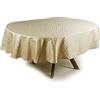 MyVorrei Tovaglia Fiandra Cotone 100% Ovale cm 180x220 Con 8 Tovaglioli