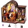 Rolife Kit per Casa in Miniatura Fai Da Te, Mini Kit Di Costruzione Della Casa Lo Studi