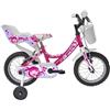 MANDELLI Sport1 - Bicicletta Bambina Fucsia 14 Pollici - 120145005