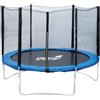 MANDELLI Sport1 - Tappeto Elastico Diametro 244 cm/Rete di Protezione Altezza 150 cm con