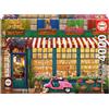 EDUCA Puzzle EDUCA 4000 Vintage Bookshop 136 x 96 - Sigillato - Sped. GRATUITA