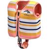 Konfidence - Gilet da bagno Premium con cinghia di sicurezza rimovibile per bambini | Galleggiabilità regolabile | Conforme CE | Approvato dalla scuola di nuoto (Oahu Pink, S 15-19kg)
