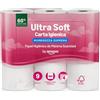 by Amazon, Carta Igienica Ultra Morbida, 4 Veli, 18 Rotoli (2 Confezioni da 9), 160 Strappi per Rotolo, Certificata FSC