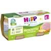 HiPP Biologico Omogeneizzato di Prosciutto con Verdure dai 4+ mesi, 2 x 80g