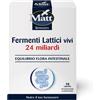 Matt Benessere - Fermenti Lattici Vivi 24 Miliardi Integratore, 10 Capsule