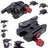 iShoot Manopola adattatore a morsetto a leva autobloccante a 360°, con regolazione fine, compatibile con piastra Manfrotto 200PL/410PL e piastra a sgancio rapido per fotocamera Arca-Swiss Fit e testa