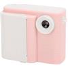 Bewinner Fotocamera di Stampa Istantanea per Bambini, Fotocamera HD 1080p Stampa Istantane (Rose)