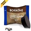 Caffè Borbone 50 a 600 Capsule Cialde Borbone Don Carlo Blu compatibili A Modo Mio Gratis