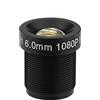 Diyeeni 6mm CCTV Obiettivo della fotocamera 2 milioni di pixel Protezione 24 ore di sicurezza IR Obiettivo della fotocamera con 58 °, adatto per chipset CCD d