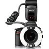 Meike MK-14EXT-N I-TTL Macro Ring Lite Flash con LED AF Assist Lampada per fotocamere Nikon D5100 D3200 D3300 D5200 D90 D850 D3500