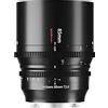 7artisans 85mm T2.0 Obiettivo Cine Full Frame di grande apertura compatibile con Canon RF-Mount, messa a fuoco manuale a bassa distorsione per fotocamere Mirrorless, Nero