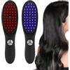 Generic Spazzola per la crescita dei capelli a LED, Vapore per capelli, Spazzola vibrante con spray, Strumenti elettrici multifunzionali per la crescita dei capelli, Spazzola per capelli comoda Massaggiatore