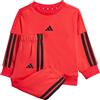adidas Unisex - Bimbi 0-24 Essentials Jogger, Glow Blue/White, 3-6 Months
