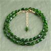 Bundela Gems A++ Nature Chrome Diopside Liscio Forma Ovale Pietra Preziosa Perline Donna C...