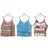 Fatto a mano 10 PC Lotto Moda Donna Festa Abbigliamento Canotta Top Indiano 100% Seta Maniche