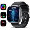 Lgnitek Smartwatch 2025 ECG/HRV/BMI/Acido Urico/Bluetooth Chiamate Orologio Saluta Uomo Donna 1.75'' AMOLED 24H 𝐆li𝐜𝐞𝐦𝐢𝐚 Pressione Sanguigna Frequenza Cardiaca SpO2 Temperatura Sonno Fitness Tracker