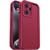 PanXCase Cover per Honor X7a - Custodia Silicone Sottile Elegant Disegni Morbida Leggera, Protezione Fotocamera Antiurto Antigraffio Case (Vino Rosso)