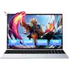 Tuonoyee PC Portatile 15,6 Pollici Win11 Computer Portatile, 8GB RAM 256GB SSD, Processore Celeron N5095 Quad-Core fino a 2.9 GHz, Tastiera Retroilluminata,Sblocco con impronta digitale,USB3.0,HDMI