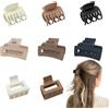 MUVONZI 9 Pcs Fermaglio Capelli donna Antiscivolo Pinze per Capelli, Mollette Capelli Donna Pinze per Capelli Piccole Mollettone Capelli Donna Antiscivolo Pinza Capelli, 3 stili (nero, bianco e marrone)