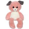Gipsy Toys - Peluche cane Leggies, rosa polvere e grigio, 32 cm