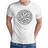 OM3® Vegvisir-Viking-Compass T-Shirt | Uomo | Odin Runen Vichingo Magic Symbol Nordic Warrior | S - 5XL, Bianco (#4688), S