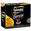 Splendid Caffè Capsule Nespresso in Alluminio - Espresso Barista - Confezione Da 40 Capsule