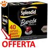 Splendid Caffè Capsule Nespresso in Alluminio - Espresso Barista - Confezione Da 40 Capsule - CONFEZIONE RISPARMIO