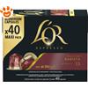 L'Or Caffè Capsule Nespresso - Espresso Barista - Confezione Da 40 Capsule