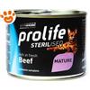 Prolife Cat Sterilised Mature Manzo - Lattina Da 200 Gr