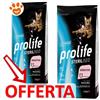 Prolife Cat Sterilised Sensitive Adult Maiale e Riso - Offerta [PREZZO A CONFEZIONE] Quantità Minima 2, Sacco Da 7 Kg