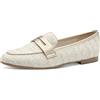 Marco Tozzi Pantofole da Donna Eleganti Tacco Piccolo, Avory Multi, 38 EU