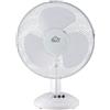 DCG VENTILATORE TAVOLO DCG VE9040 40 CM OSCILLAZIONE ORIZZONTALE 3 VELOCITA' BIANCO