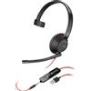 POLY Headset HP Poly Blackwire 5210 Nero