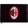 BANDIERA MILAN UFFICIALE Grande CM 100 X 140 Rossonera con logo e scritta