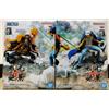 BANPRESTO One Piece Senko Zekkei MARSHALL.D.TEACH TRAFALGAR.LAW Figure Set Japan New Anime
