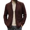 Generic Uomo Con Pelliccia Giacca Classica In Pelle Uomo Cappotto Uomo Lungo Blu Giacca Camicia Uomo Elegante Gilet Uomo Cotone Cardigan Bianco Con Bottoni Cappotto Uomo Lungo Vintage Gilet Uomo Elegante