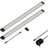 Parlat apparecchio d'illuminazione SIRIS, piatto, ciascuno 50 cm, ciascuno 531lm, bianco caldo, set di 2